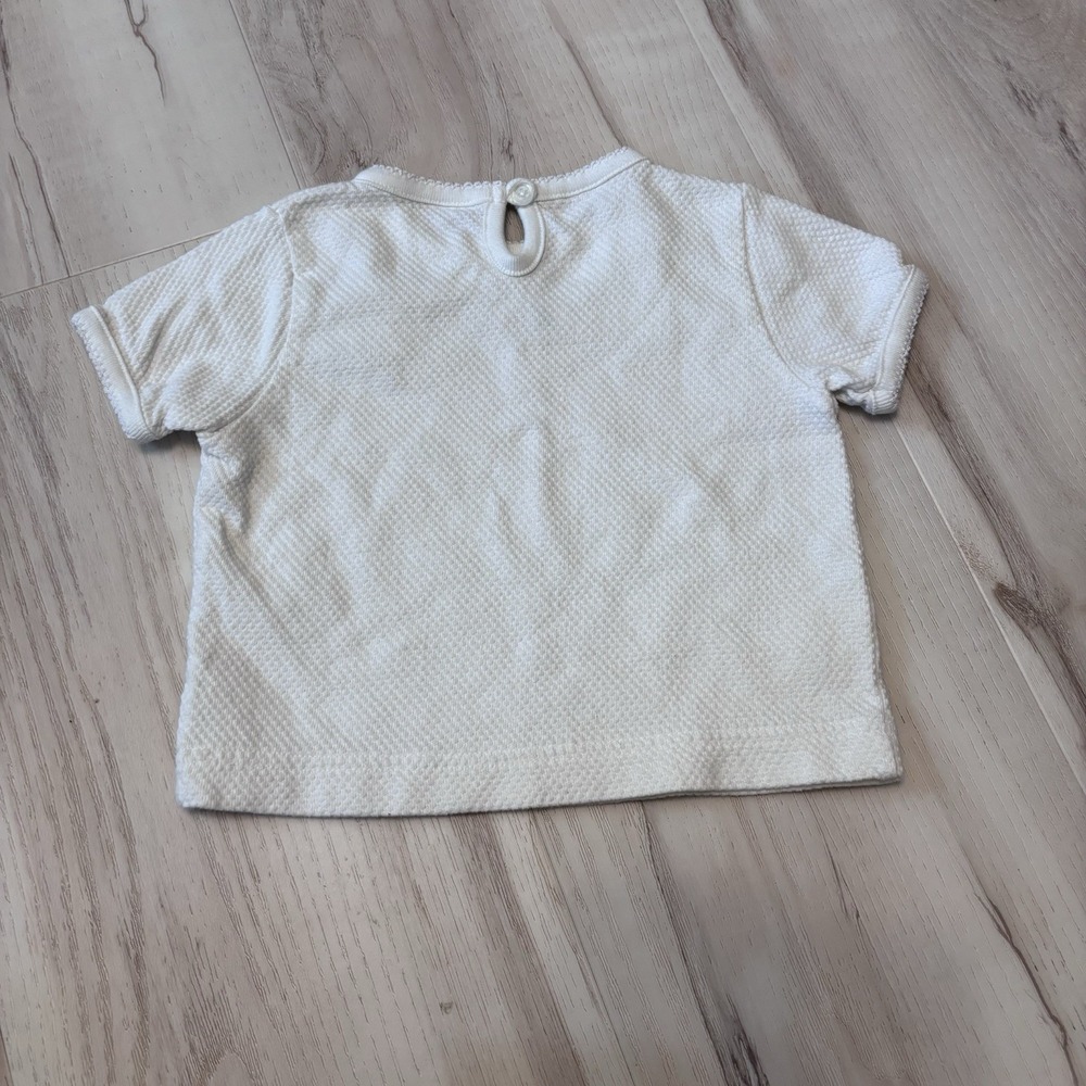 Tricycle Vintage Cotton Tshirt‎ Toddler 18 Month Floral Embroidery Short Sleeve - Picture 6 of 8
